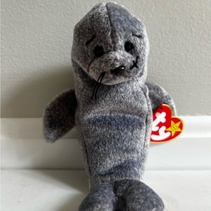 Ty Beanie Baby Slippery the Seal